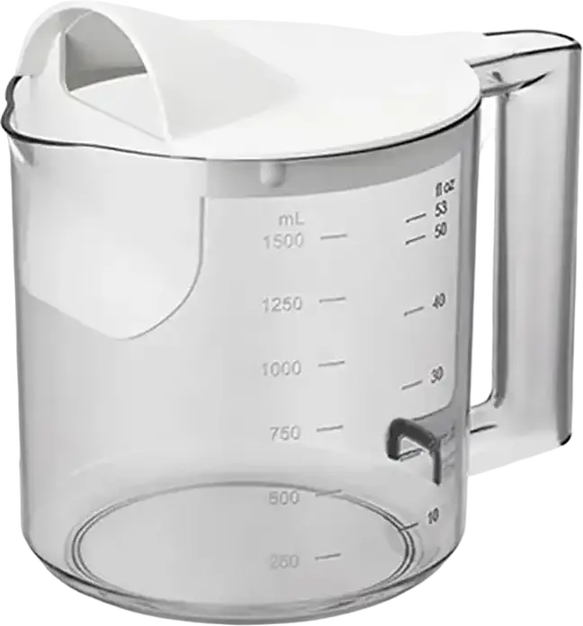 Panasonic MJ-CB100WTQ Centrifugal Juicer, 320W, 13,000 rpm, 2 Speed Settings, 75mm Feeding Tube, 1.5L Juice Container, White, Set of 4 Pieces