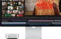 Apple Mac mini M6 MHQM4UA/A Desktop Computer, 12-Core CPU, 12-Core GPU, 24GB RAM, 512GB SSD, Silver Aluminum, Wi-Fi 7, Set of 3 with Keyboard and Mouse
