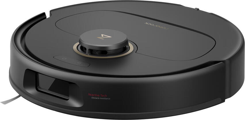 Робот-пылесос Roborock QRevo 5AE, мощность всасывания 12000 Па, щетка DuoDivide, вращающиеся швабры FlexiArm, PreciSense LiDAR, многофункциональная станция, черный