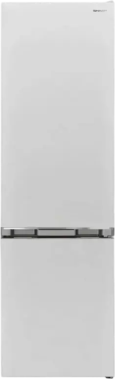 Sharp SJ-NBA05DMXWD-EU Freestanding Combi Fridge-Freezer, 270L, Advance No Frost, Energy Class D, White, 54x60x180 cm, AdaptiFreezer, Odor Free