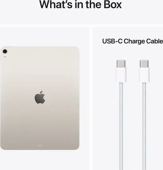Tableta Apple iPad Air 11 (2026), Procesor M4, 12GB RAM, 512GB Stocare, Ecran Liquid Retina 11 inch, iPadOS 26, Wi-Fi 7, Starlight, Apple Intelligence
