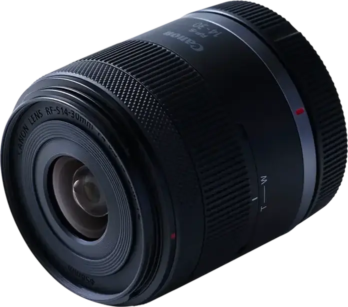 Canon RF-S 14-30mm f/4.0-6.3 IS STM PZ Wide-Angle Zoom Lens for APS-C, Image Stabilization, Power Zoom, 58mm Filter, Black