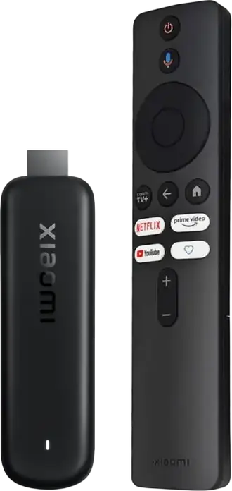 Xiaomi TV Stick HD (2nd Gen) Full-HD Streaming Media Player, Google TV, 8GB Storage, Mali-G31 MP2 GPU, Bluetooth 5.0, Wi-Fi ac, Black