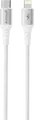 Proove WireX USB-C to Lightning Cable, 27W Fast Charging, 3A, Nylon Braid Aluminum Alloy Connectors, Synchronization, White, 1m