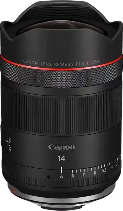 Объектив Canon RF 14mm f/1.4 L VCM Wide Angle Prime для Full Frame и APS-C, автофокус VCM, пыле- и влагозащищенный, угол обзора 114 градусов