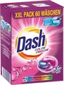 Capsule Dash Color Detergent pentru Rufe Colorate, Formula 3-in-1, Mentinerea Stralucirii, Pack XXL, Set de 60 capsule, AM01872