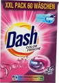Capsule Dash Color Detergent pentru Rufe Colorate, Formula 3-in-1, Mentinerea Stralucirii, Pack XXL, Set de 60 capsule, AM01872