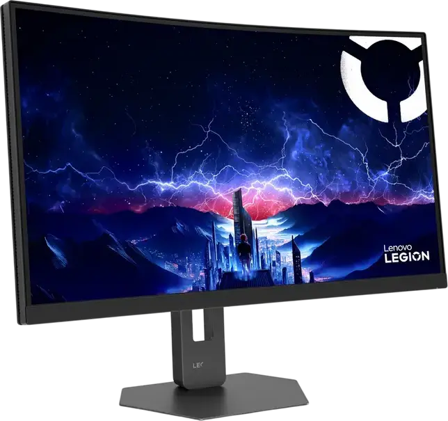 Lenovo Legion 27Q-2c 27 inch Curved Gaming Monitor, WQHD 2560x1440, VA Panel, 240Hz, 0.5ms MPRT, HDR400, FreeSync Premium, Black