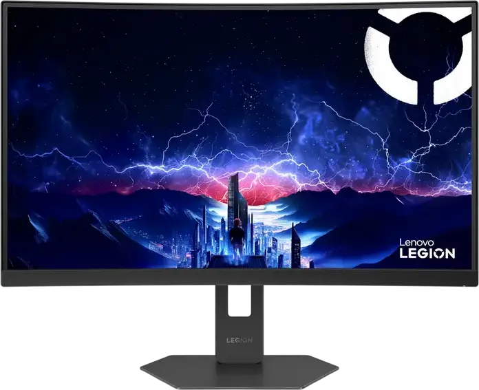 Lenovo Legion 27Q-2c 27 inch Curved Gaming Monitor, WQHD 2560x1440, VA Panel, 240Hz, 0.5ms MPRT, HDR400, FreeSync Premium, Black