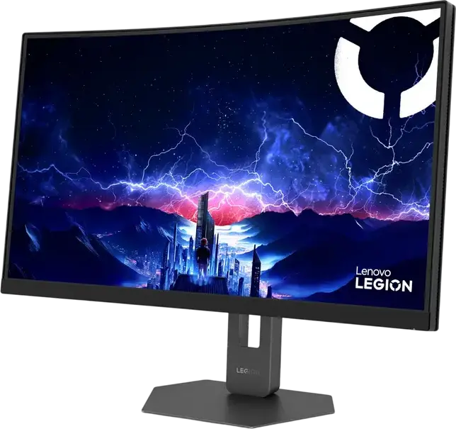 Lenovo Legion 27Q-2c 27 inch Curved Gaming Monitor, WQHD 2560x1440, VA Panel, 240Hz, 0.5ms MPRT, HDR400, FreeSync Premium, Black