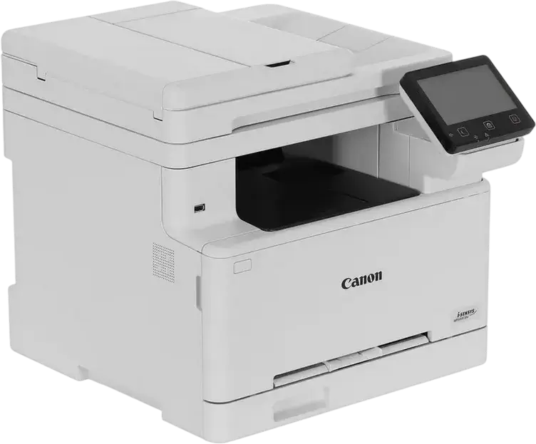 Imprimanta Multifunctionala Color Laser Canon i-Sensys MF664Cdw, Printare/Copiere/Scanare, A4, Duplex, Wi-Fi, Ethernet, Ecran Tactil 12.7cm, 25 ppm, Alb