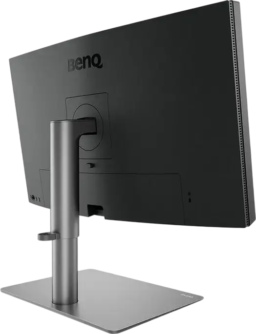 Monitor Profesional Design BenQ PD2725U 27", 4K UHD 3840x2160 IPS LED, Thunderbolt 3 65W, HDR10, sRGB/P3, KVM Switch, Validat Pantone, Argintiu