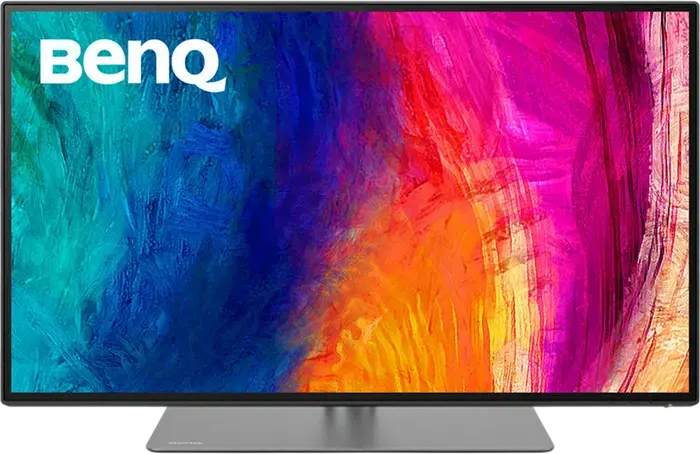 Monitor Profesional Design BenQ PD2725U 27", 4K UHD 3840x2160 IPS LED, Thunderbolt 3 65W, HDR10, sRGB/P3, KVM Switch, Validat Pantone, Argintiu