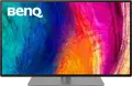 Monitor Profesional Design BenQ PD2725U 27", 4K UHD 3840x2160 IPS LED, Thunderbolt 3 65W, HDR10, sRGB/P3, KVM Switch, Validat Pantone, Argintiu