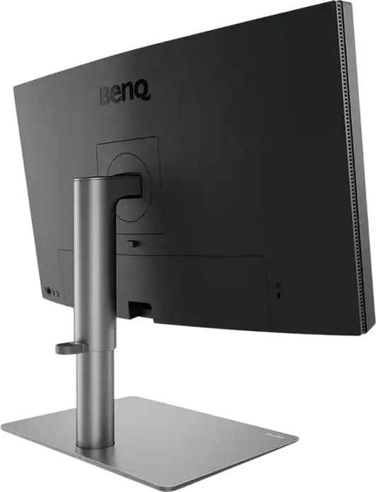 Monitor Profesional Design BenQ PD2725U 27", 4K UHD 3840x2160 IPS LED, Thunderbolt 3 65W, HDR10, sRGB/P3, KVM Switch, Validat Pantone, Argintiu
