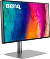 Monitor Profesional Design BenQ PD2725U 27", 4K UHD 3840x2160 IPS LED, Thunderbolt 3 65W, HDR10, sRGB/P3, KVM Switch, Validat Pantone, Argintiu