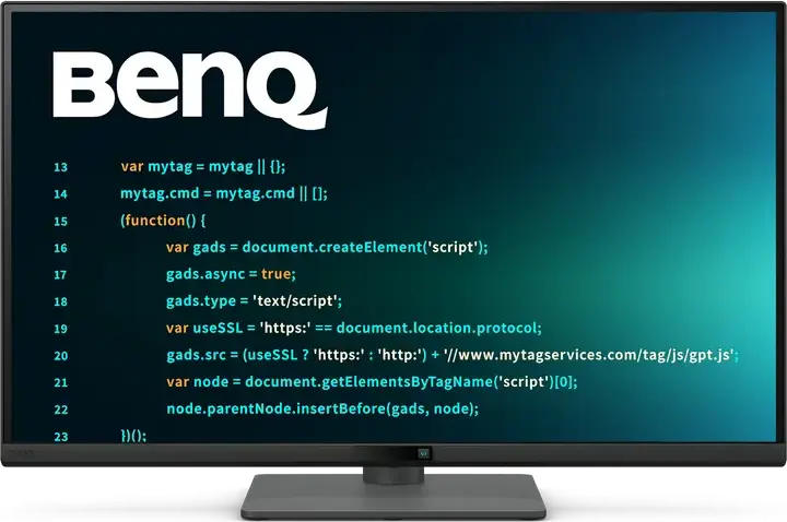Монитор BenQ RD270Q 27" WQHD IPS, 2560x1440, 144Гц, Nano Matte экран, USB-C 65Вт PD, HDR10, режим Coding, эргономичная подставка, черный