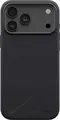 Чехол UNIQ Lino Hybrid для iPhone 18 Pro Max (6.9"), магнитный MagClick из жидкого силикона и поликарбоната, цвет: темно-серый, ударопрочный, противоскользящий, пылезащитный, защита от падений до 2.5м, 1 штука