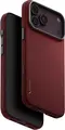 Husa UNIQ Keva Edge pentru iPhone 18 Pro 6.3", Hibrid Fibra de Aramid si TPU, Incarcare Wireless Magnetica MagClick, Protectie HapticCore, Ember Red