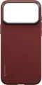 Husa UNIQ Keva Edge pentru iPhone 18 Pro 6.3", Hibrid Fibra de Aramid si TPU, Incarcare Wireless Magnetica MagClick, Protectie HapticCore, Ember Red