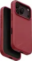 Uniq Hybrid Magclick Case for iPhone 18 Pro 6.3 inch, Cranberry Red, MagSafe Compatible, HapticCore Camera Control Support, Impact Resistant Hybrid Protection