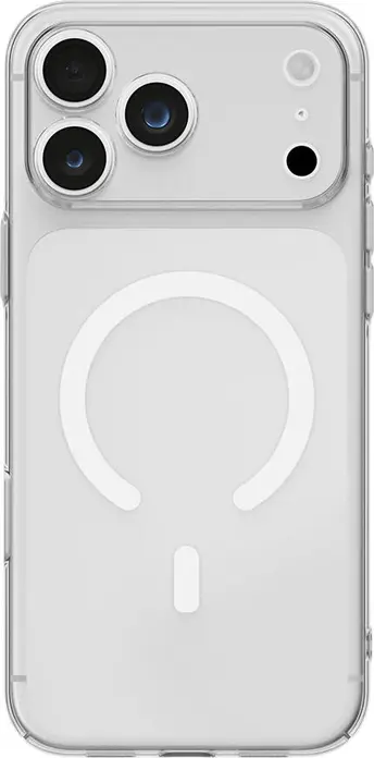 UNIQ Hybrid Magclick Airsuit Case for iPhone 18 Pro Max 6.9", PC Polycarbonate, Glossy Clear, HapticCore Camera Control, MagClick Magnetic Wireless Charging