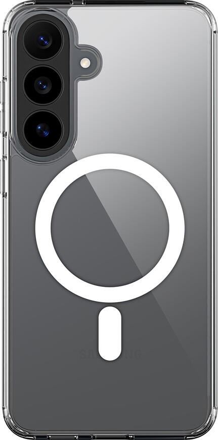 DUX DUCIS Clin Mag Series Case for Samsung Galaxy S26 FE, Hybrid PC and TPU Shockproof Cover with MagSafe Compatible Magnetic Ring, Clear