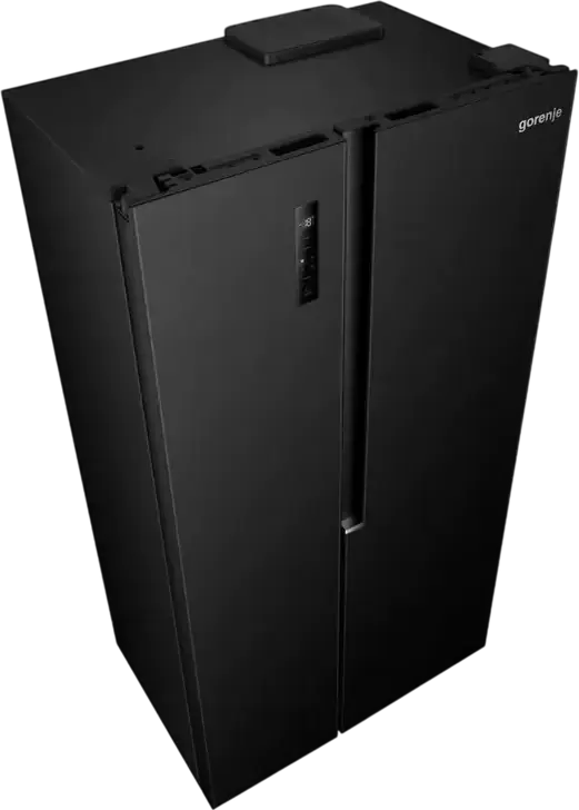 Frigider Gorenje NRS917E41BX Side-by-Side, No Frost, Volum Net 544L, Tehnologie Inverter, Control Electronic, Negru, 178.6x91.1x61.5 cm