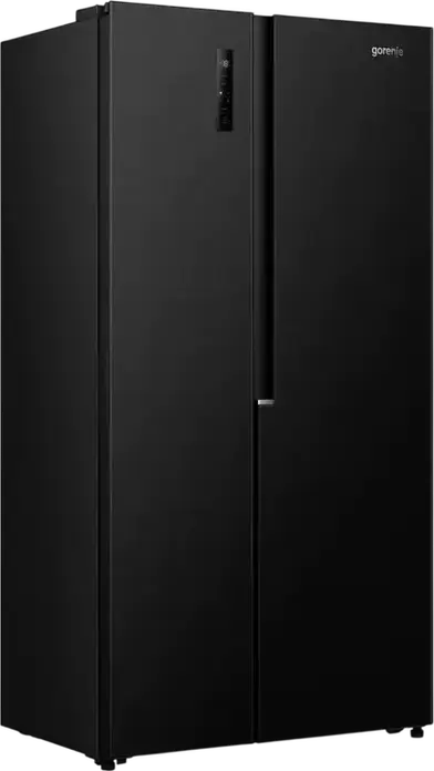 Frigider Gorenje NRS917E41BX Side-by-Side, No Frost, Volum Net 544L, Tehnologie Inverter, Control Electronic, Negru, 178.6x91.1x61.5 cm