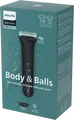 Philips BG5470/15 5000 Series Body Groomer, Triple Protect Shave System, Wet & Dry Waterproof, 100 min Runtime, Black, Set of 6 Pieces