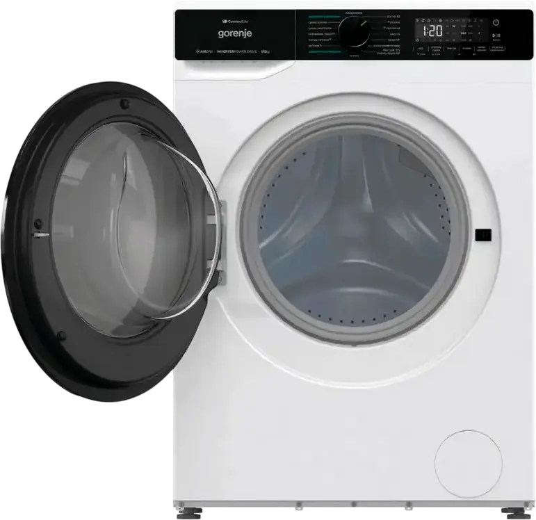 Стирально-сушильная машина Gorenje WD2PA854ADW с инверторным двигателем PowerDrive, 8кг стирка/5кг сушка, 1400 об/мин, AllergySteam, Wi-Fi ConnectLife