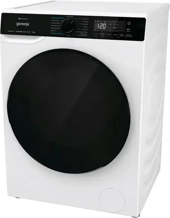 Стирально-сушильная машина Gorenje WD2PA854ADW с инверторным двигателем PowerDrive, 8кг стирка/5кг сушка, 1400 об/мин, AllergySteam, Wi-Fi ConnectLife