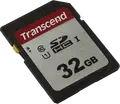 Transcend 300S TS32GSDC300S 32GB SDHC Memory Card, UHS-I U1 Class 10, Read Speed 95 MB/s, Write Speed 45 MB/s, includes Plastic Storage Case