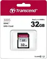 Transcend 300S TS32GSDC300S 32GB SDHC Memory Card, UHS-I U1 Class 10, Read Speed 95 MB/s, Write Speed 45 MB/s, includes Plastic Storage Case