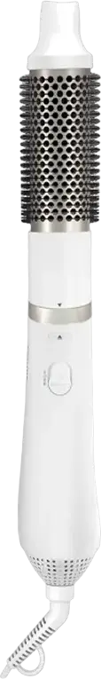 Perie Uscător de Păr Philips BHA303/00 Seria 3000, Air Styler 800W Ceramică și Ionizare, 3 Trepte Temperatură, Alb, Set de 3 piese