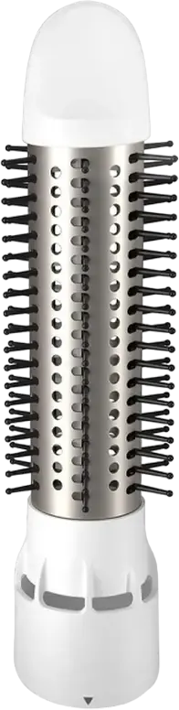 Perie Uscător de Păr Philips BHA303/00 Seria 3000, Air Styler 800W Ceramică și Ionizare, 3 Trepte Temperatură, Alb, Set de 3 piese