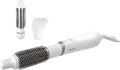 Perie Uscător de Păr Philips BHA303/00 Seria 3000, Air Styler 800W Ceramică și Ionizare, 3 Trepte Temperatură, Alb, Set de 3 piese