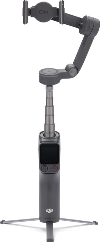 DJI Osmo Mobile 8P Creator Combo Smartphone Gimbal Stabilizer, Gray, 10h Battery Life, Integrated Extension Rod, Set of 5 Pieces