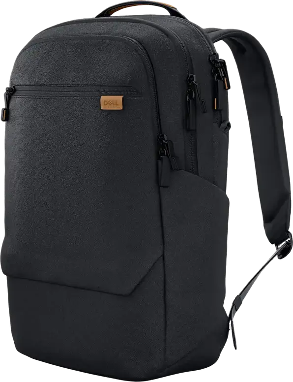 Рюкзак Dell Pro 14-16 Premium EcoLoop CP7625 для ноутбуков до 16 дюймов (40.6 см), водостойкий, из переработанных материалов, черный