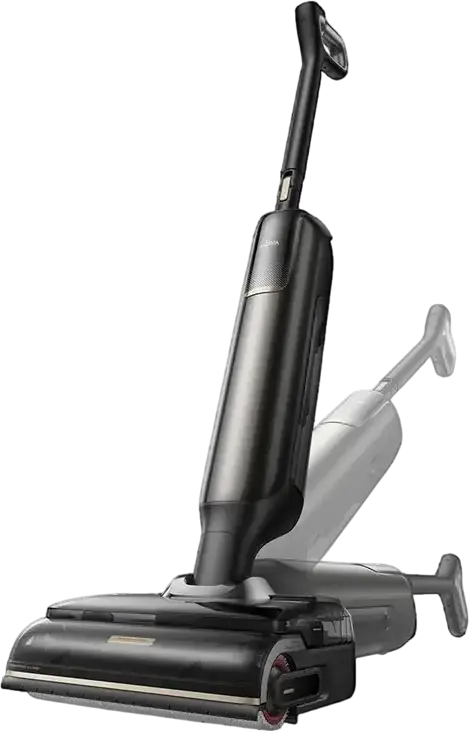 Aspirator Mova M50 Ultra Umed și Uscat, Putere Suctie 22000 Pa, 450W, Înclinare 180 Grade, Tehnologie EdgeCoverage AI, Detectare Inteligentă Murdarie, Negru