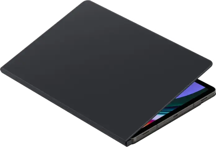 Samsung Smart Book Cover EF-BX710PBEGWW for Galaxy Tab S9 and Tab S9 FE 11 inch, Polyurethane and Polycarbonate, Magnetic, Auto Wake/Sleep, Black