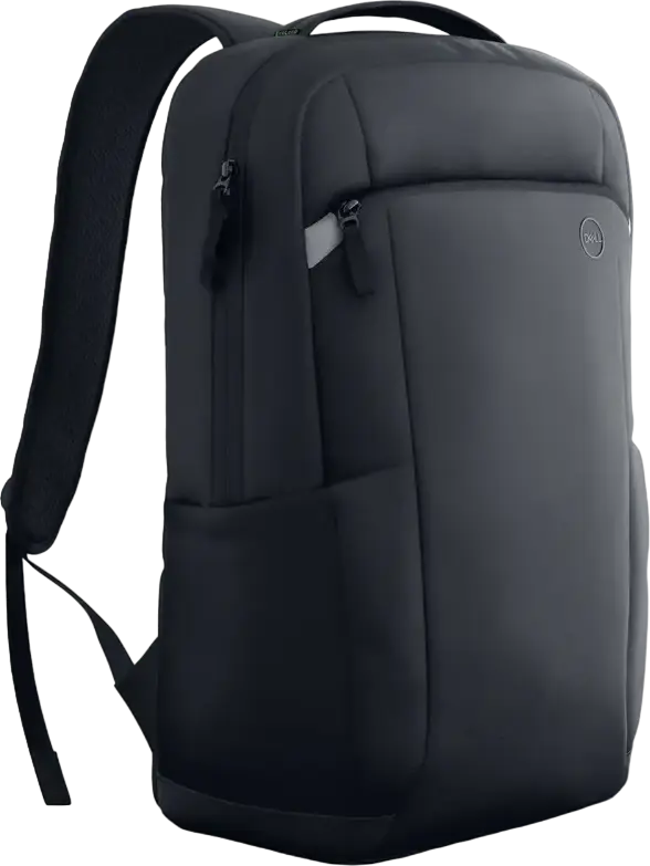 Dell EcoLoop Pro Slim Backpack 15 CP5724S for Laptops up to 15.6 inches, Recycled Polyester, Weather-Resistant, 360º Foam Cushioning, Black