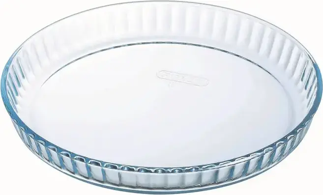 Set de 5 piese Pyrex 818B000 Bake & Enjoy Tava de copt din sticla borosilicate, 2.1L, rezistenta la calume si zgarieturi, safe pentru cuptor si congelator