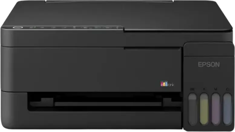 Epson EcoTank L3351 Multifunction Printer, Print Scan Copy, Wi-Fi Direct, 5760 x 1440 DPI, Black, Includes Set of 5 Ink Bottles