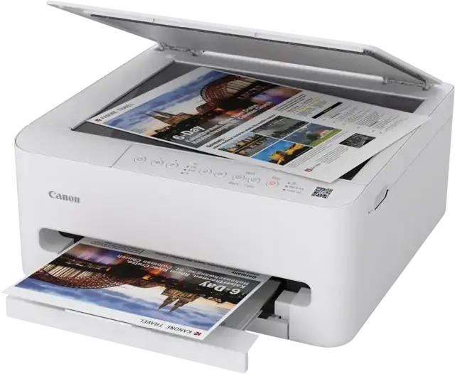Многофункциональное устройство 3-в-1 Canon Pixma TS4140i, струйный принтер, сканер, копир, автодуплекс, Wi-Fi, AirPrint, белый, 1200x1200 dpi
