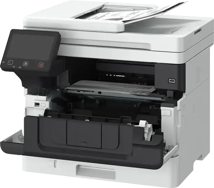МФУ Canon i-Sensys MF465dw II монохромный лазерный принтер, 40 стр/мин, 1 ГБ ОЗУ, 4 ГБ ПЗУ, двусторонняя печать/сканирование/копия/факс, WiFi, сенсорный экран 12.7 см