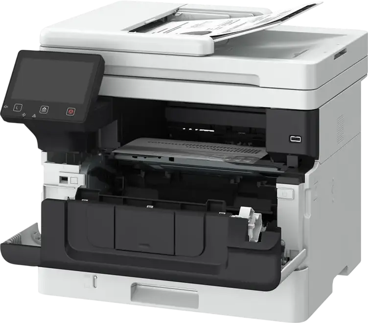 МФУ Canon i-Sensys MF465dw II монохромный лазерный принтер, 40 стр/мин, 1 ГБ ОЗУ, 4 ГБ ПЗУ, двусторонняя печать/сканирование/копия/факс, WiFi, сенсорный экран 12.7 см