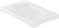 Capac Pulsiva Risa GN 1/9, Polipropilena Transparenta, Sigur pentru Alimente, fara BPA, Rezistent la Impact, pentru Masina de Spalat si Microunde, 17.6 x 10.8 cm