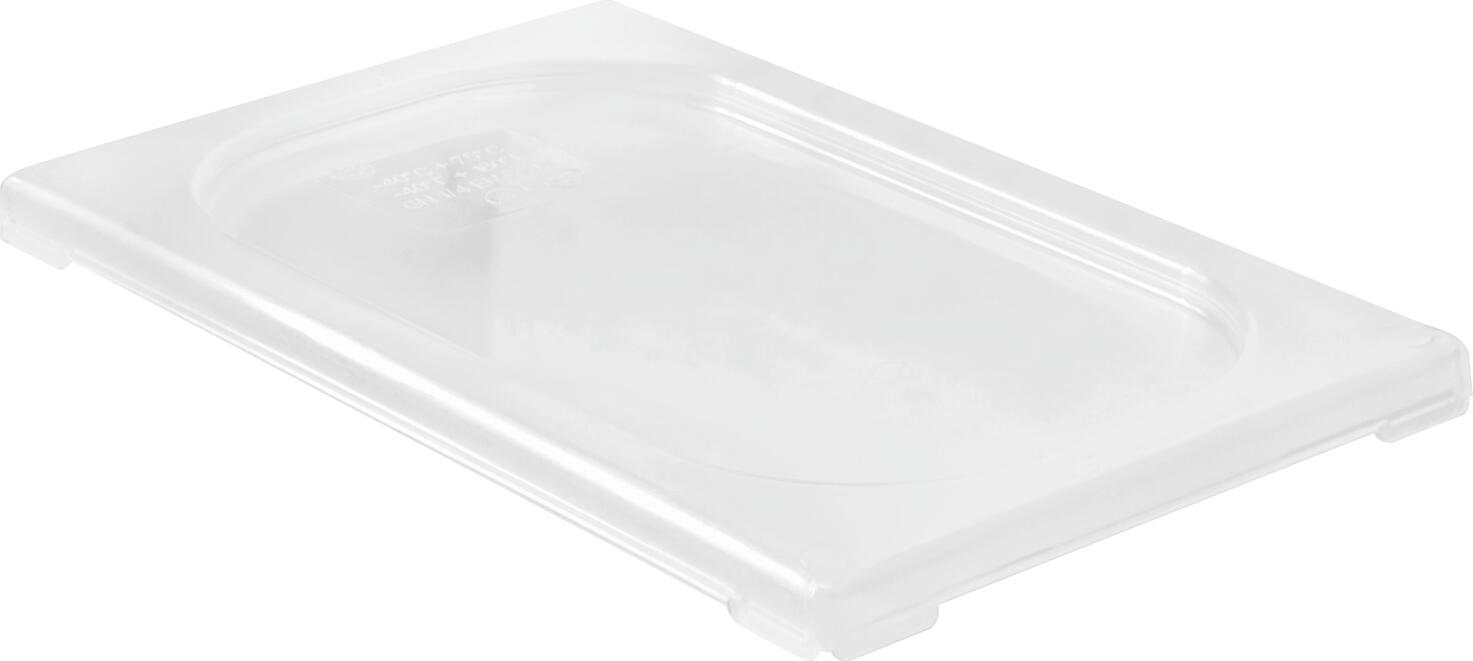 Capac GN 1/4 Risa PULSIVA, Polipropilena Transparenta si Sigura pentru Alimente, Fara BPA, Rezistent la Impact, 26.5x16.2 cm, Compatibil cu Masina de Spalat Vase si Cuptorul cu Microunde
