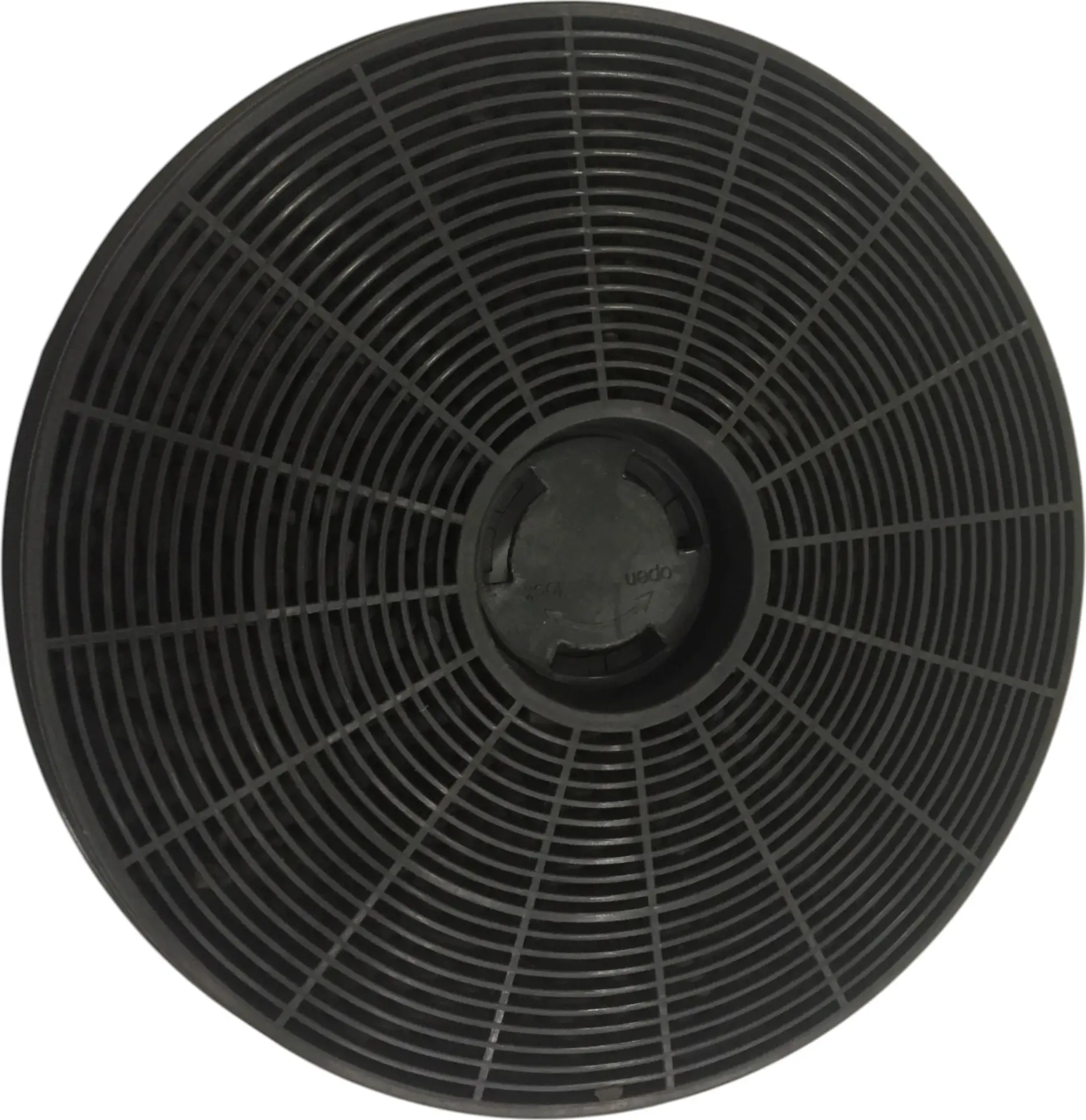 Midea Activated Carbon Charcoal Filter for Recirculating Range Hoods, Round Grease and Odor Replacement Filter